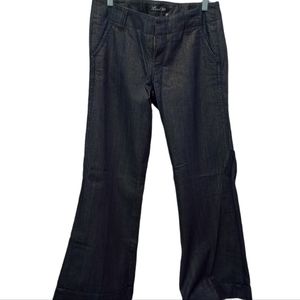 Level 99 Women Dark Blue Jeans with light Gold Specks Size 30